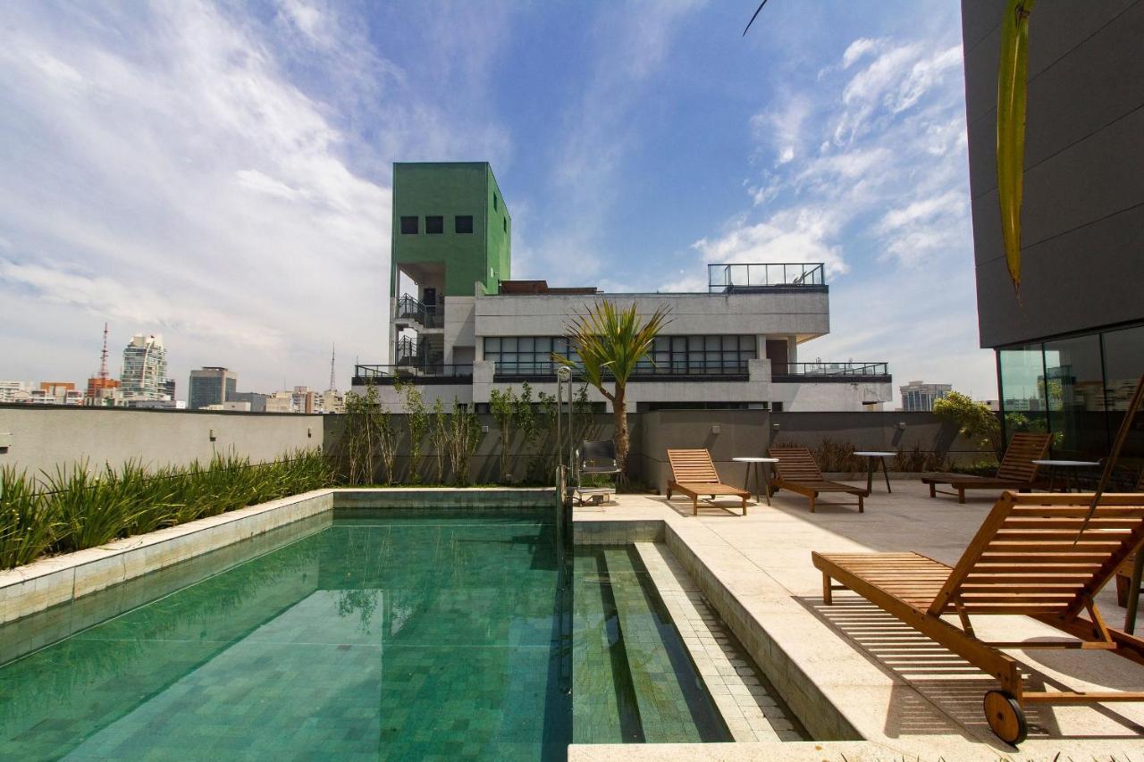 By Dabra - Studios Exclusivos Com Rooftop, Academia E Coworking Perto Da Avenida Paulista São Paulo Exteriér fotografie