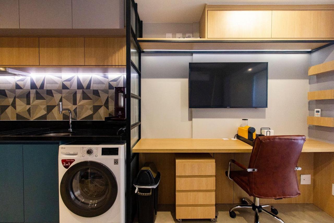 By Dabra - Studios Exclusivos Com Rooftop, Academia E Coworking Perto Da Avenida Paulista São Paulo Exteriér fotografie